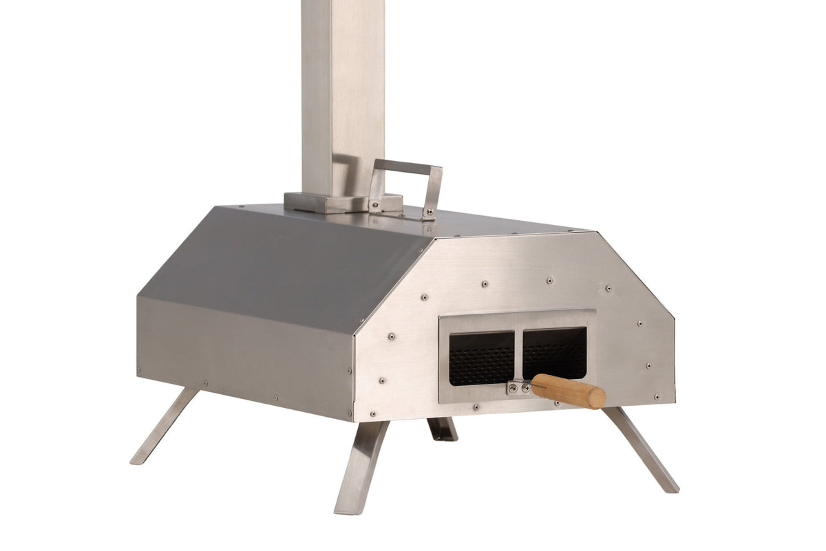 Hamnå Pizzaofen in Silber präsentiert im Onlineshop von KAQTU Design AG. Pizza ist von Venture Home