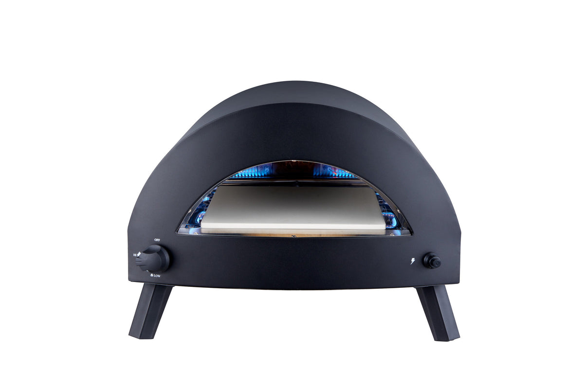 Bukom Gas Pizzaofen in Schwarz präsentiert im Onlineshop von KAQTU Design AG. Pizza ist von Venture Home