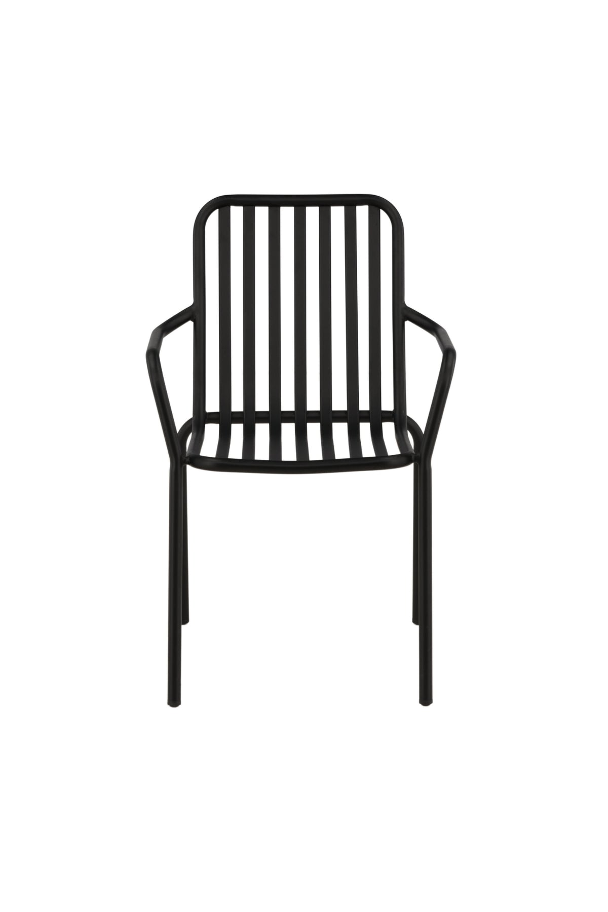 Peking Gartenstuhl in Schwarz präsentiert im Onlineshop von KAQTU Design AG. Gartenstuhl mit Armlehnen ist von Venture Home
