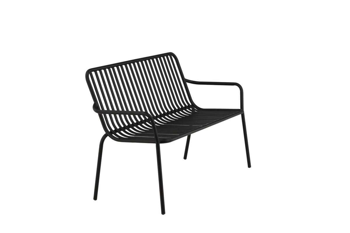 Peking Bank Sofa in Schwarz präsentiert im Onlineshop von KAQTU Design AG. Sitzbank ist von Venture Home