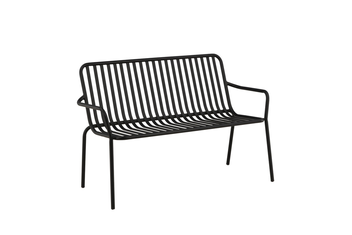 Peking Bank Sofa in Schwarz präsentiert im Onlineshop von KAQTU Design AG. Sitzbank ist von Venture Home