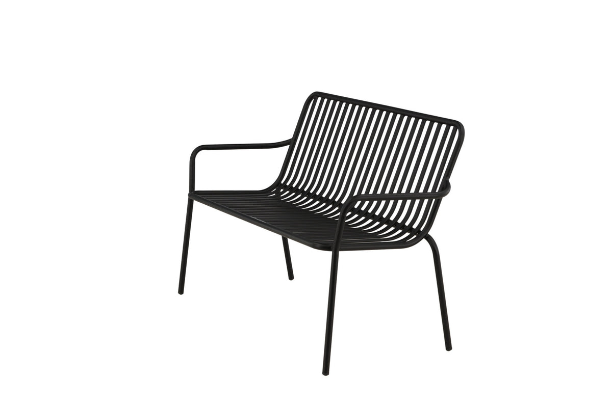 Peking Bank Sofa in Schwarz präsentiert im Onlineshop von KAQTU Design AG. Sitzbank ist von Venture Home