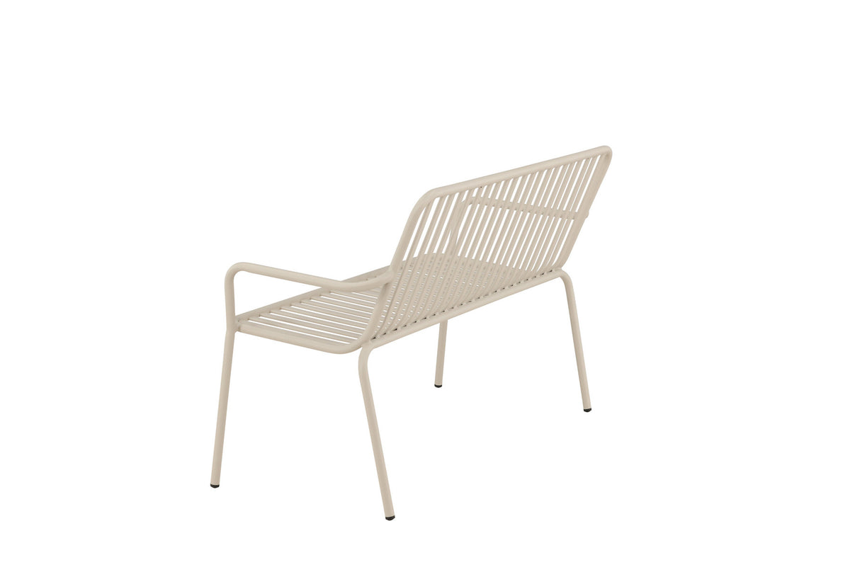 Peking Bank Sofa in Beige präsentiert im Onlineshop von KAQTU Design AG. Sitzbank ist von Venture Home