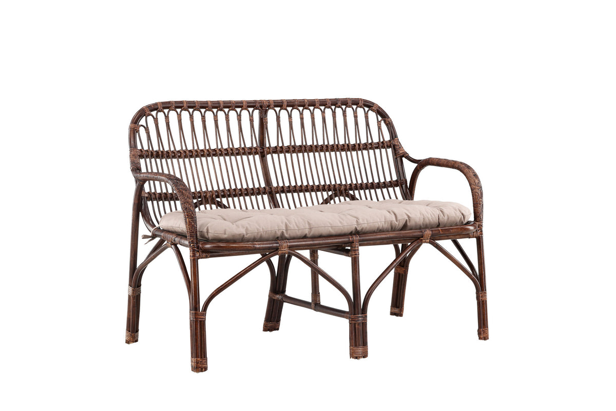 Nella 2-Seat Sofa in Dunkles Walnussholz präsentiert im Onlineshop von KAQTU Design AG. 2er Sofa ist von Venture Home