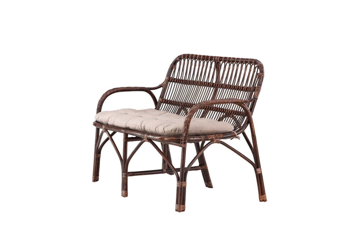 Nella 2-Seat Sofa in Dunkles Walnussholz präsentiert im Onlineshop von KAQTU Design AG. 2er Sofa ist von Venture Home