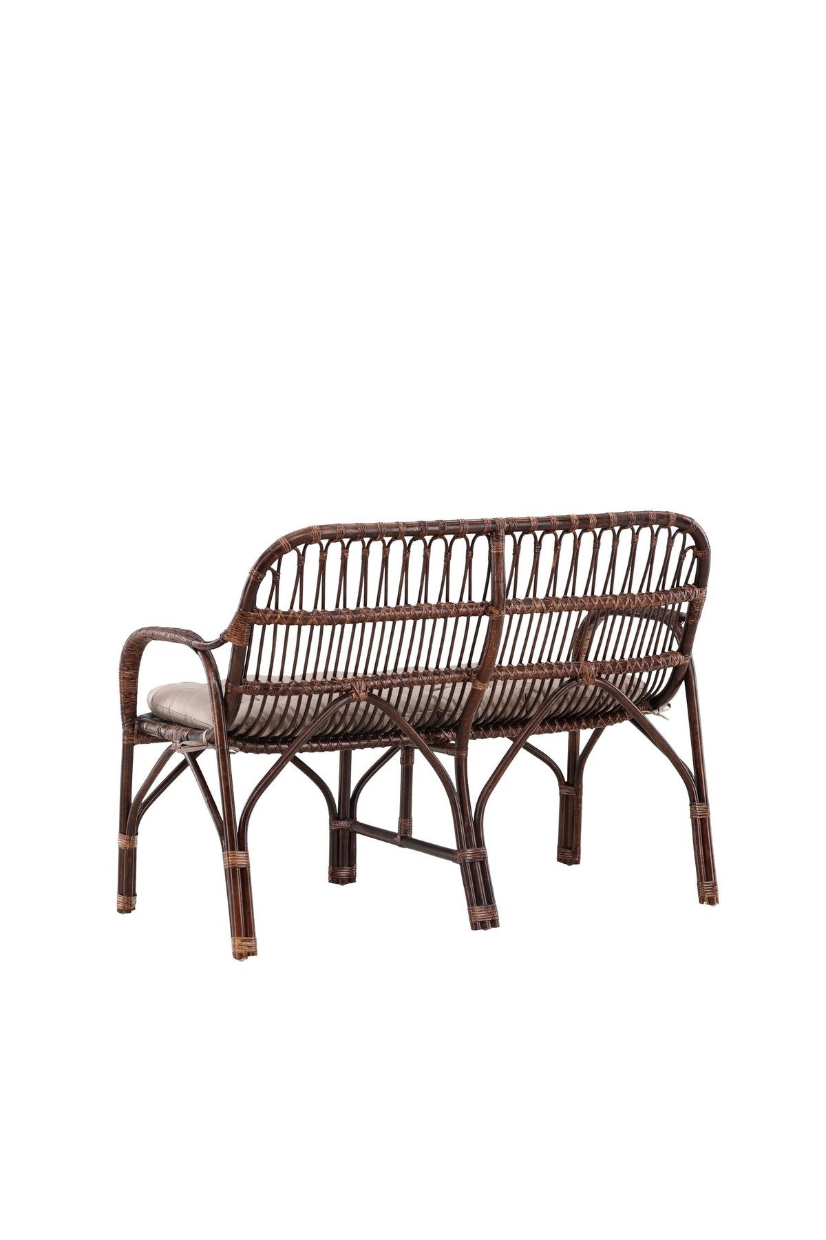 Nella 2-Seat Sofa in Dunkles Walnussholz präsentiert im Onlineshop von KAQTU Design AG. 2er Sofa ist von Venture Home