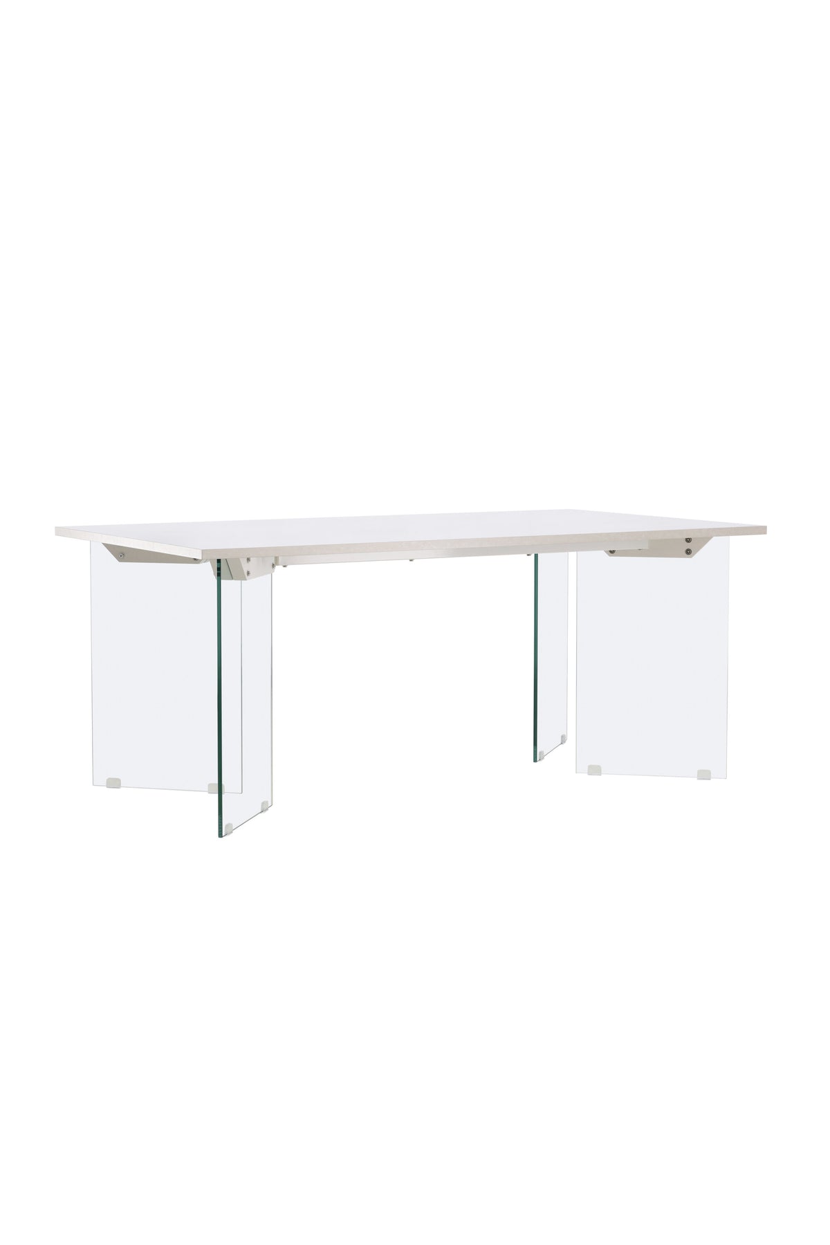 Ester Esstisch in Hellgrau präsentiert im Onlineshop von KAQTU Design AG. Esstisch ist von Venture Home