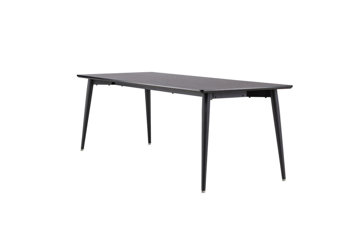 Ellis Esstisch in Schwarz präsentiert im Onlineshop von KAQTU Design AG. Esstisch ist von Venture Home