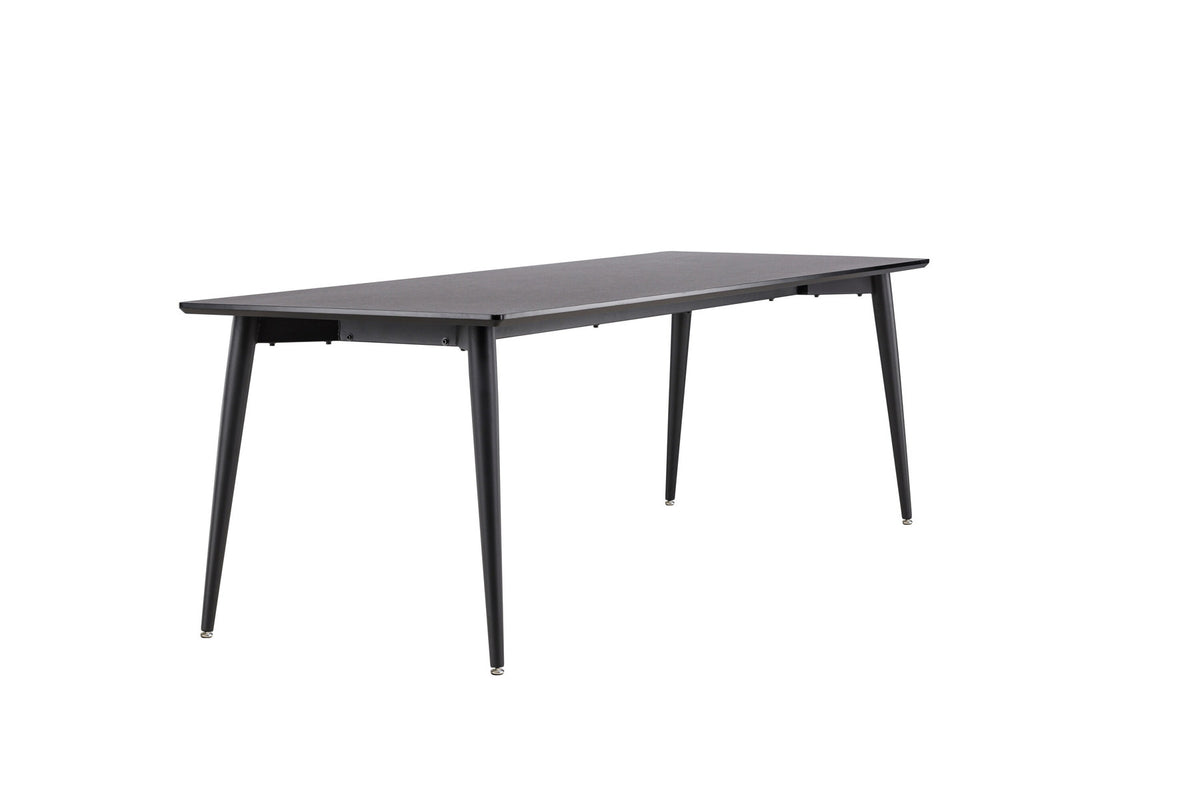 Ellis Esstisch in Schwarz präsentiert im Onlineshop von KAQTU Design AG. Esstisch ist von Venture Home