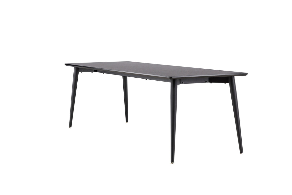 Ellis Esstisch in Schwarz präsentiert im Onlineshop von KAQTU Design AG. Esstisch ist von Venture Home