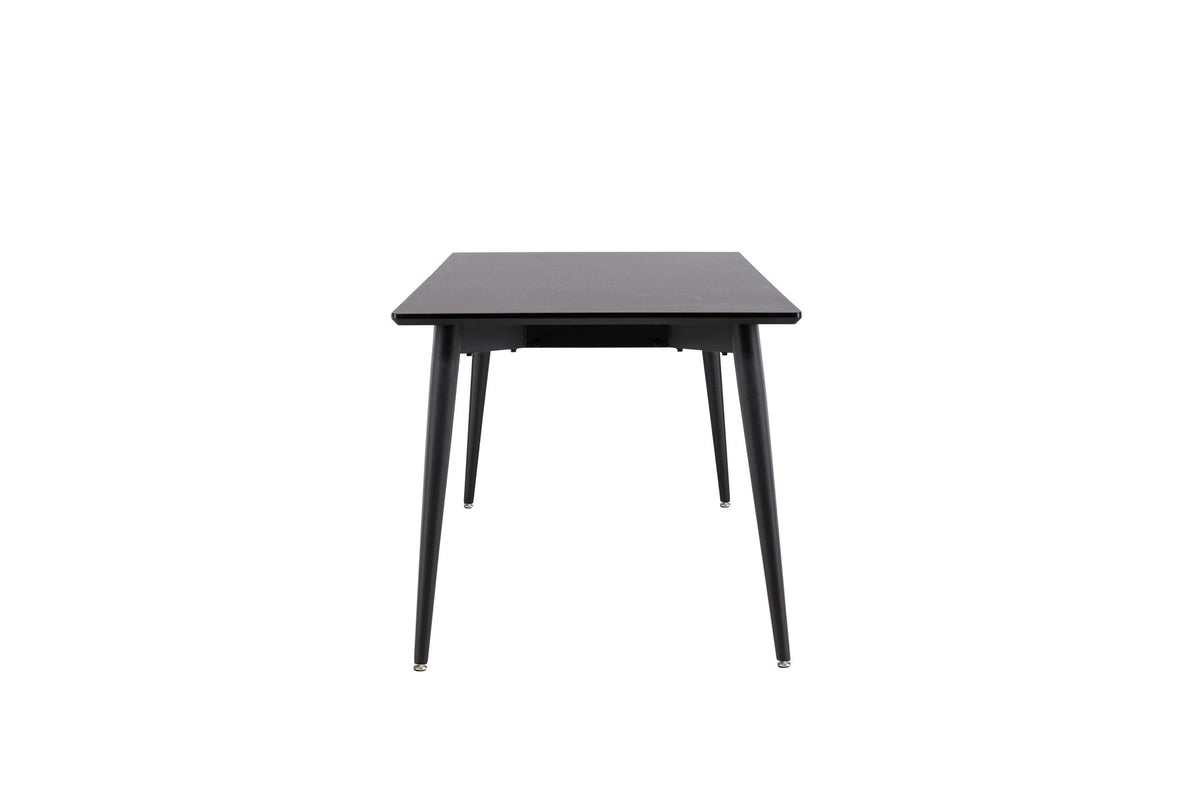 Ellis Esstisch in Schwarz präsentiert im Onlineshop von KAQTU Design AG. Esstisch ist von Venture Home