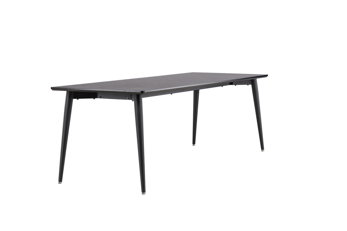 Ellis Esstisch in Schwarz präsentiert im Onlineshop von KAQTU Design AG. Esstisch ist von Venture Home
