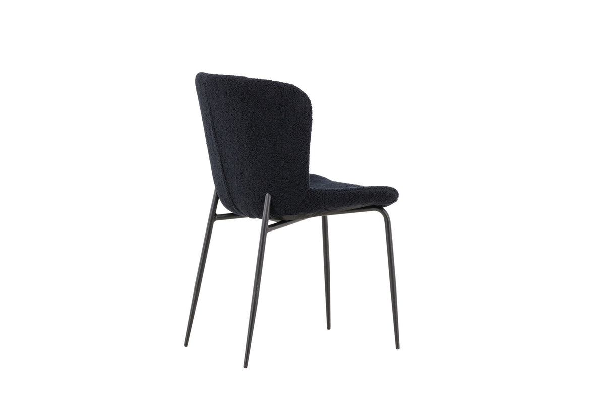 Modesto Esszimmerstuhl in Schwarz präsentiert im Onlineshop von KAQTU Design AG. Schalenstuhl ist von Venture Home