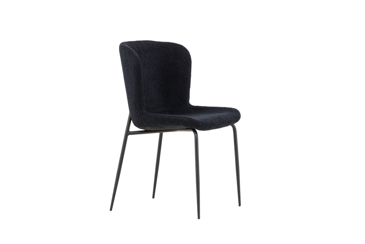 Modesto Esszimmerstuhl in Schwarz präsentiert im Onlineshop von KAQTU Design AG. Schalenstuhl ist von Venture Home