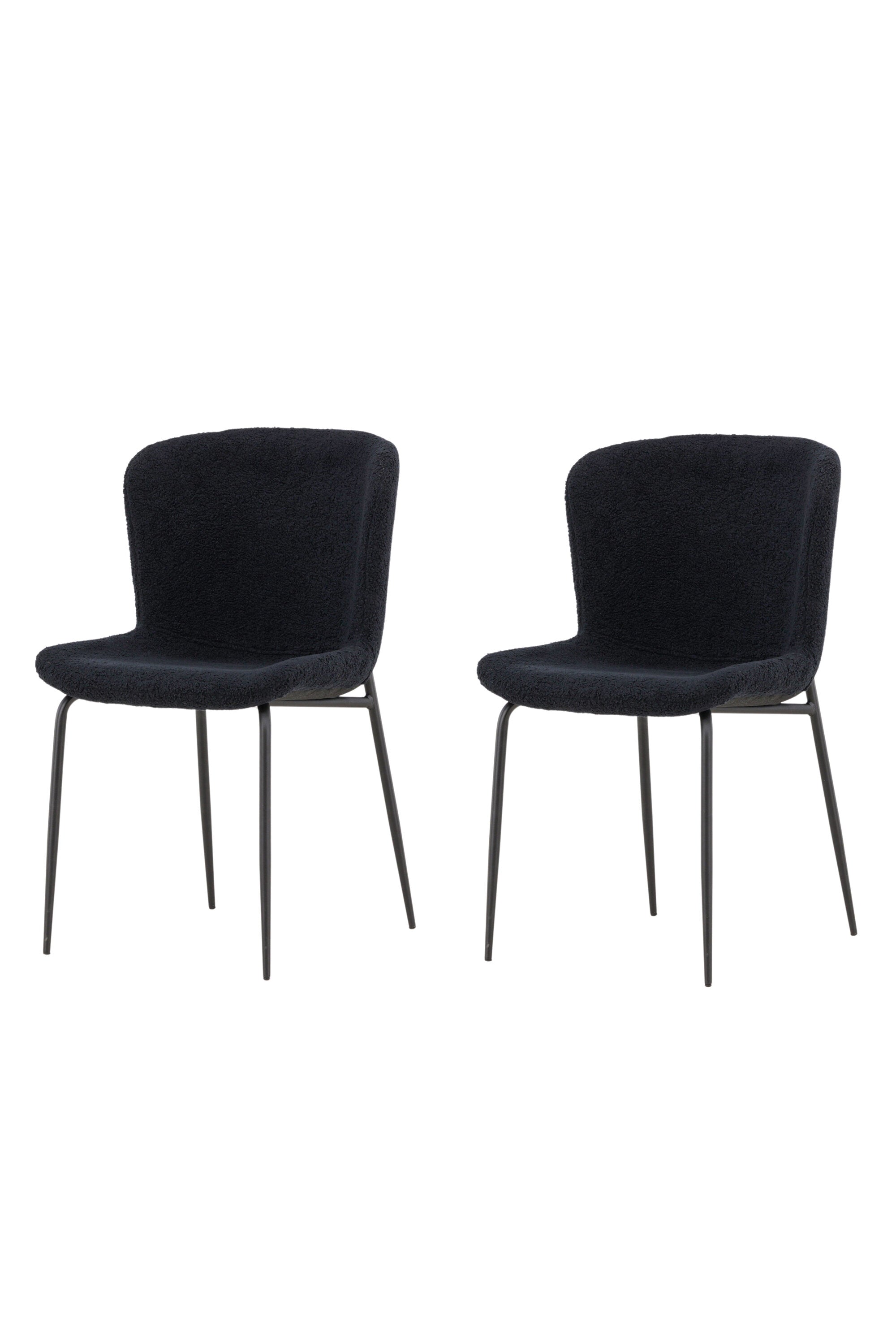 Modesto Esszimmerstuhl in Schwarz präsentiert im Onlineshop von KAQTU Design AG. Schalenstuhl ist von Venture Home
