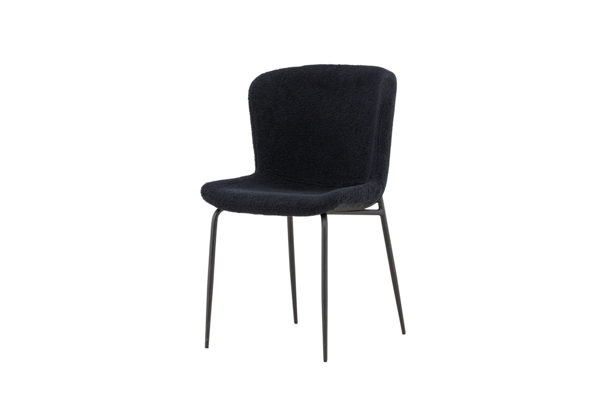 Modesto Esszimmerstuhl in Schwarz präsentiert im Onlineshop von KAQTU Design AG. Schalenstuhl ist von Venture Home