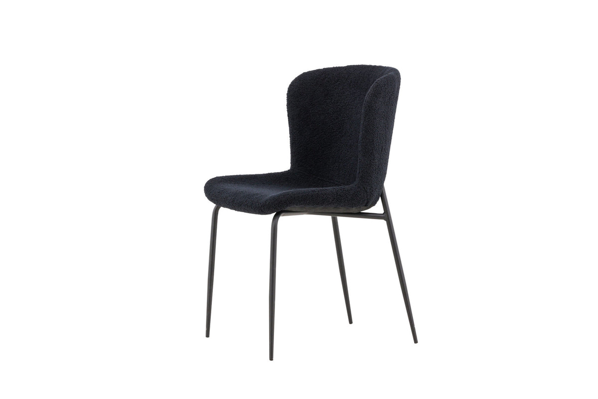Modesto Esszimmerstuhl in Schwarz präsentiert im Onlineshop von KAQTU Design AG. Schalenstuhl ist von Venture Home