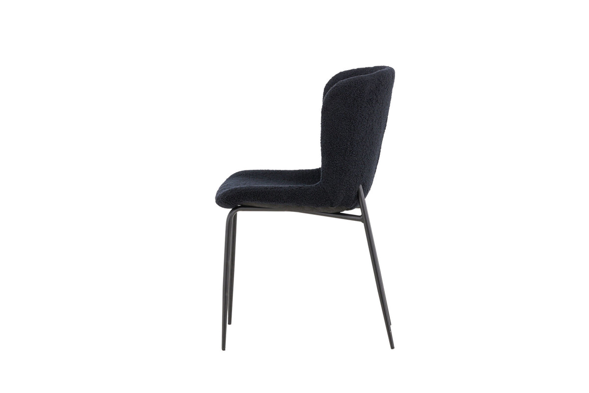 Modesto Esszimmerstuhl in Schwarz präsentiert im Onlineshop von KAQTU Design AG. Schalenstuhl ist von Venture Home
