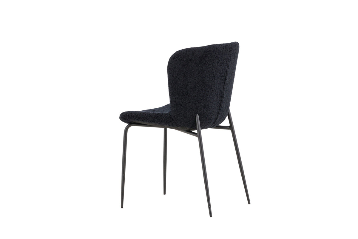 Modesto Esszimmerstuhl in Schwarz präsentiert im Onlineshop von KAQTU Design AG. Schalenstuhl ist von Venture Home