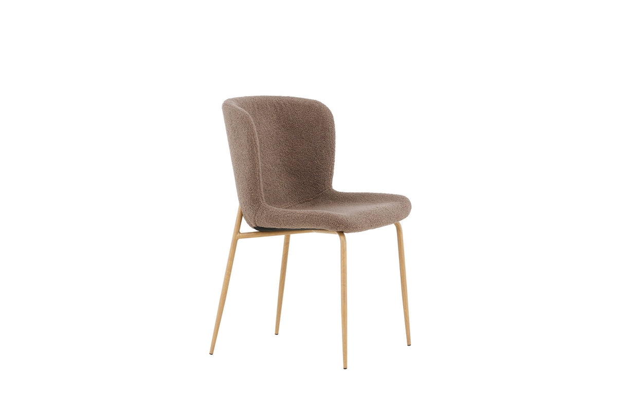 Modesto Esszimmerstuhl in Braun präsentiert im Onlineshop von KAQTU Design AG. Schalenstuhl ist von Venture Home