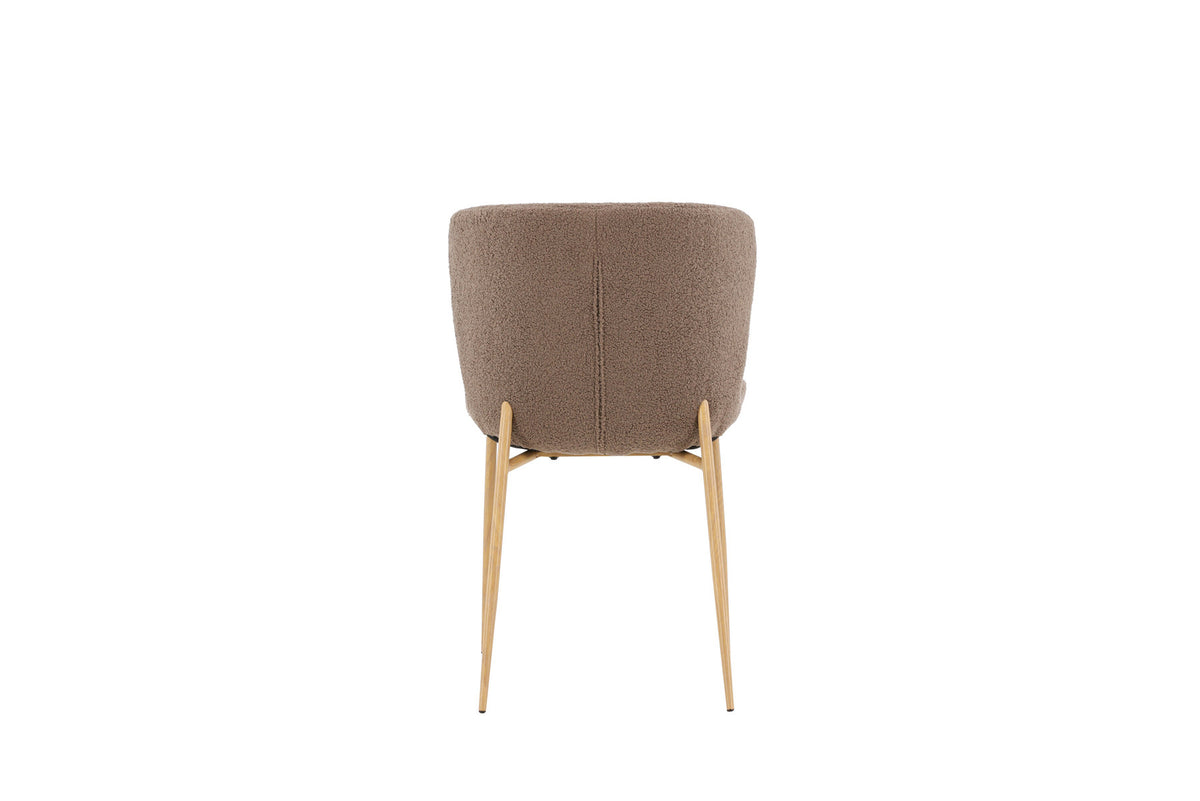 Modesto Esszimmerstuhl in Braun präsentiert im Onlineshop von KAQTU Design AG. Schalenstuhl ist von Venture Home