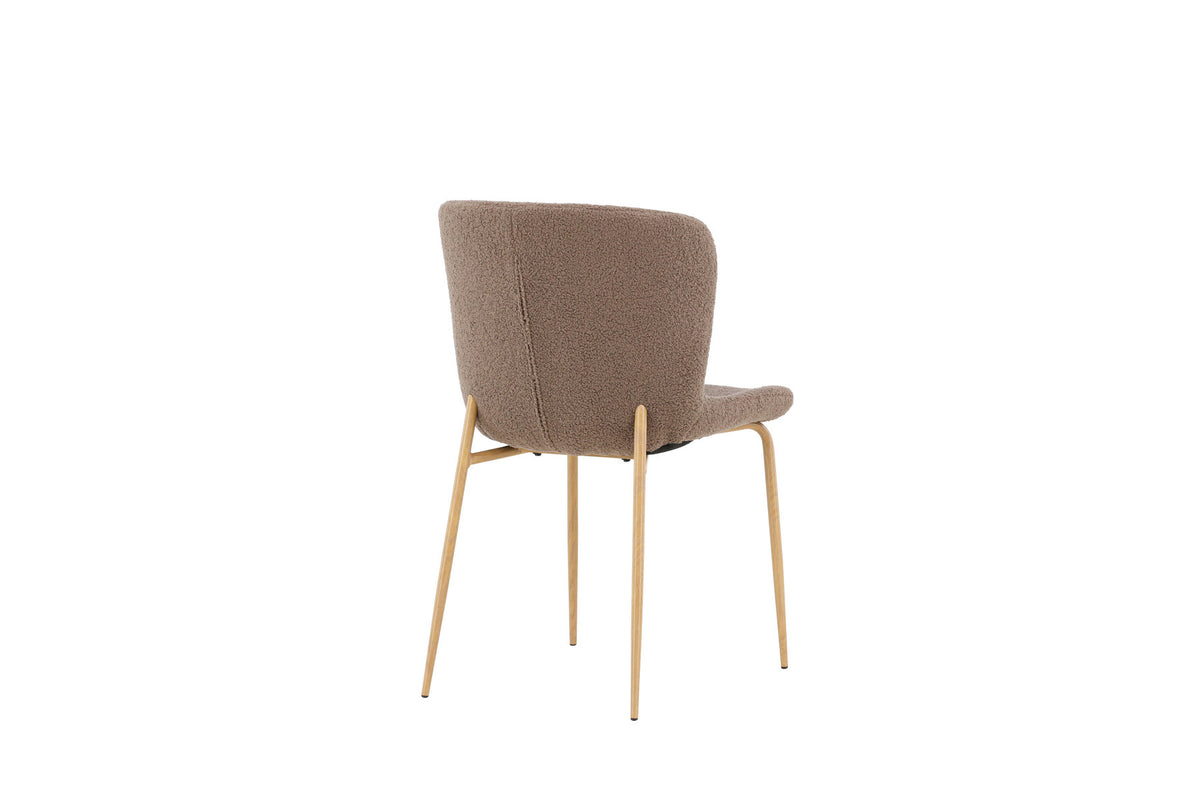 Modesto Esszimmerstuhl in Braun präsentiert im Onlineshop von KAQTU Design AG. Schalenstuhl ist von Venture Home