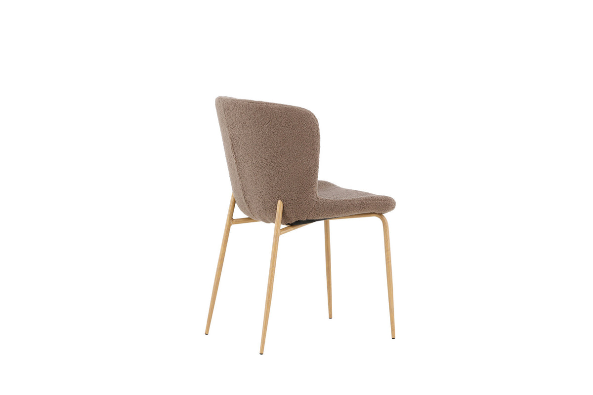 Modesto Esszimmerstuhl in Braun präsentiert im Onlineshop von KAQTU Design AG. Schalenstuhl ist von Venture Home