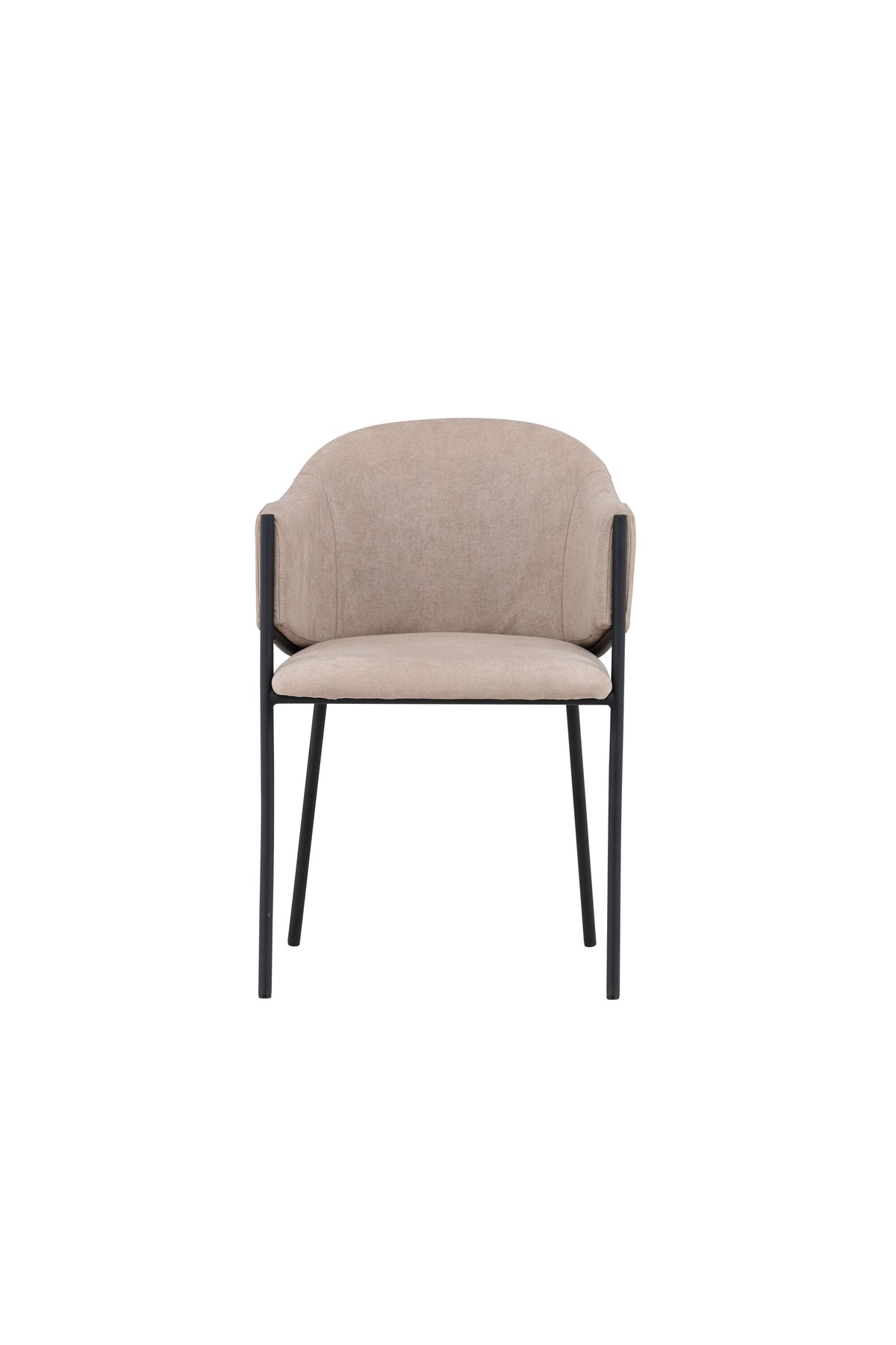 Evelina Esszimmerstuhl in Beige präsentiert im Onlineshop von KAQTU Design AG. Stuhl mit Armlehne ist von Venture Home