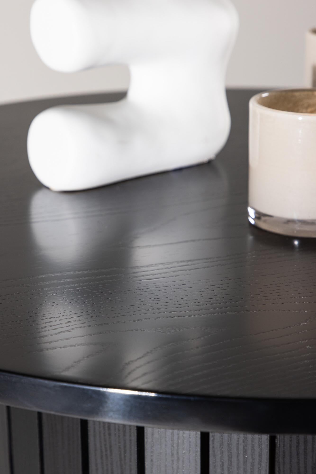 Härön Bartisch: Modernes Highlight mit schwarzer MDF-Oberfläche.