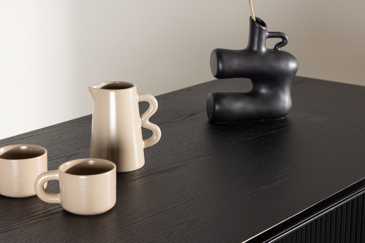 Vail Bartisch in Schwarz präsentiert im Onlineshop von KAQTU Design AG. Hochtisch ist von Venture Home