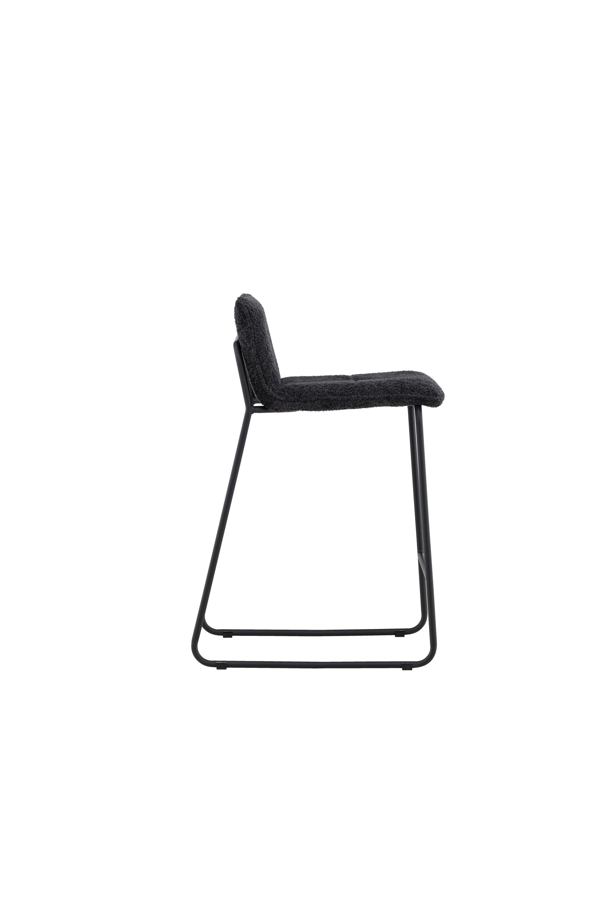 Eleganter Bisbee Barstuhl in stilvollem Schwarz von Venture Home, ideal für moderne Bars und stilvolle Wohnräume.