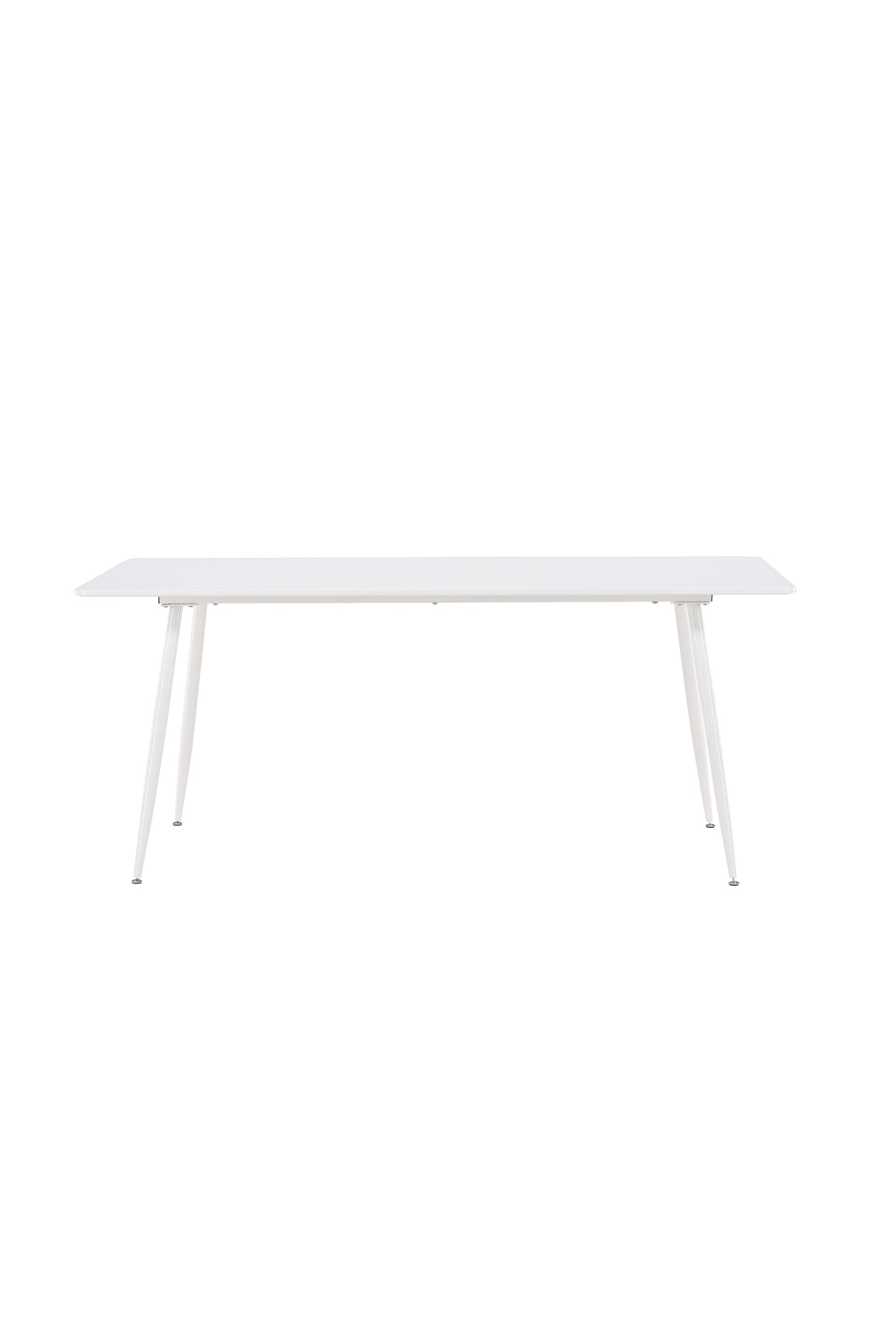 Eleganter Silar Esstisch: 180x90 cm, weiss, modern, ideal für gesellige Runden und stilvolle Innenräume.