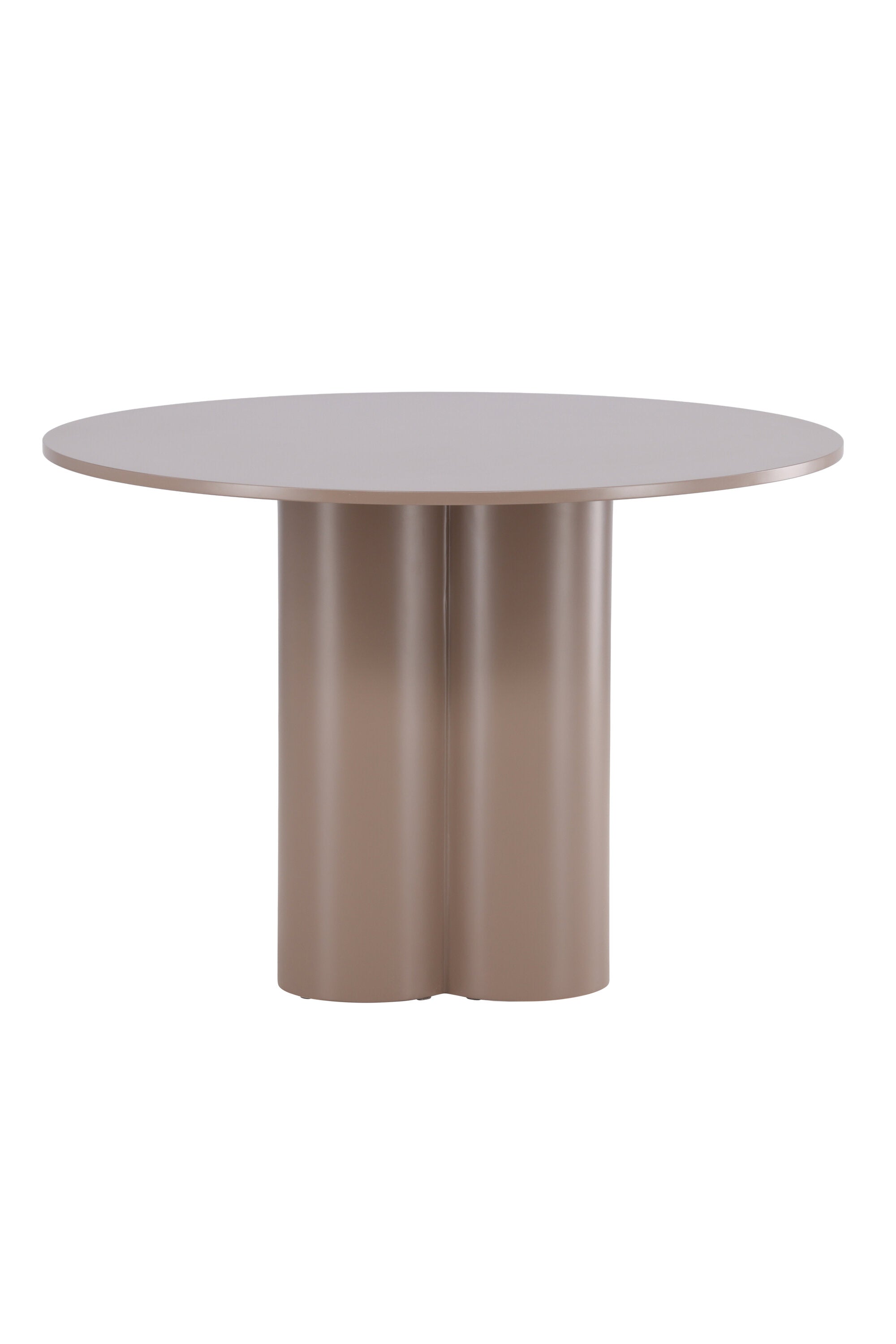 Olivia Rundes Esstisch in Dunkelbraun präsentiert im Onlineshop von KAQTU Design AG. Gartentisch ist von Venture Home