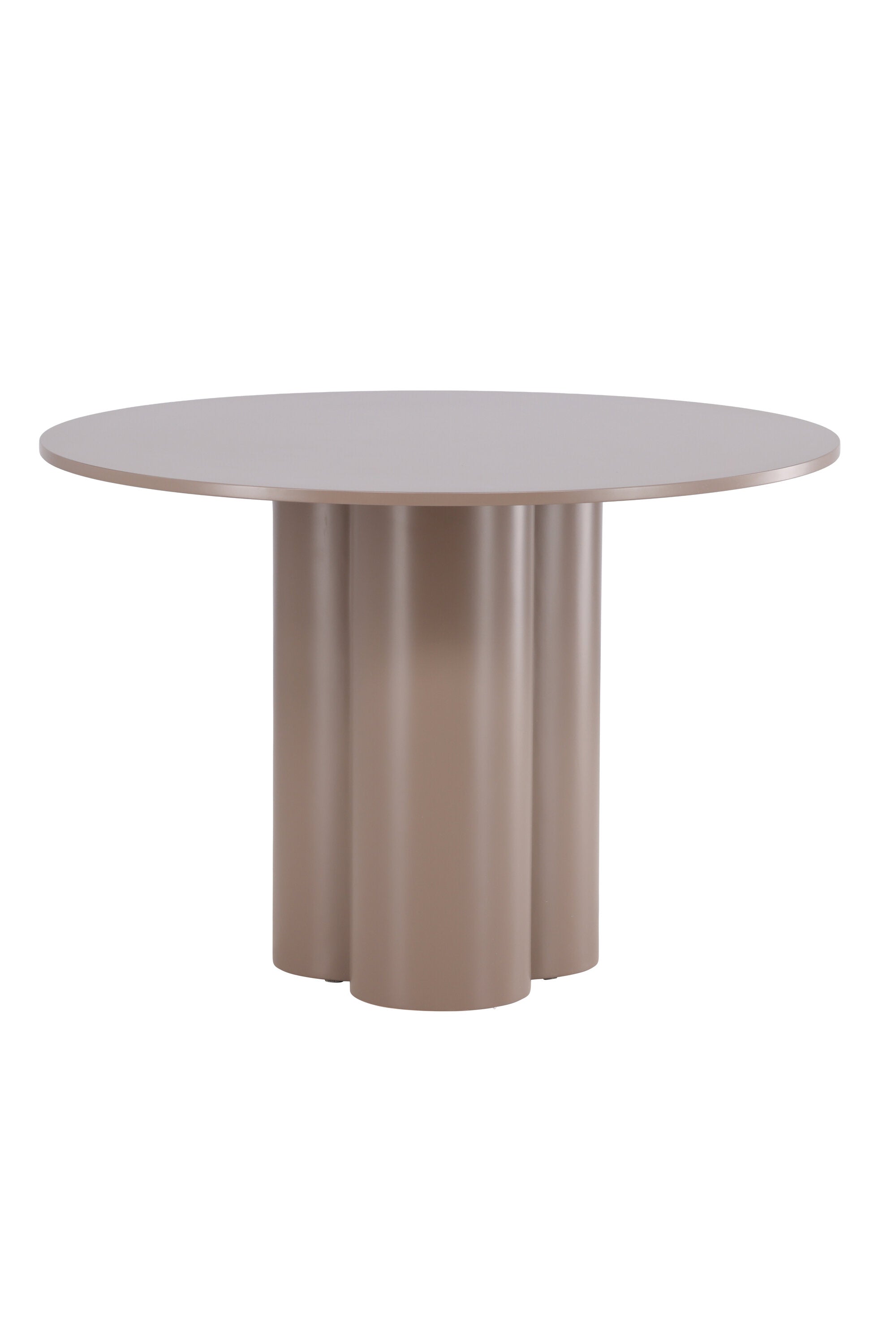 Olivia Rundes Esstisch in Dunkelbraun präsentiert im Onlineshop von KAQTU Design AG. Gartentisch ist von Venture Home