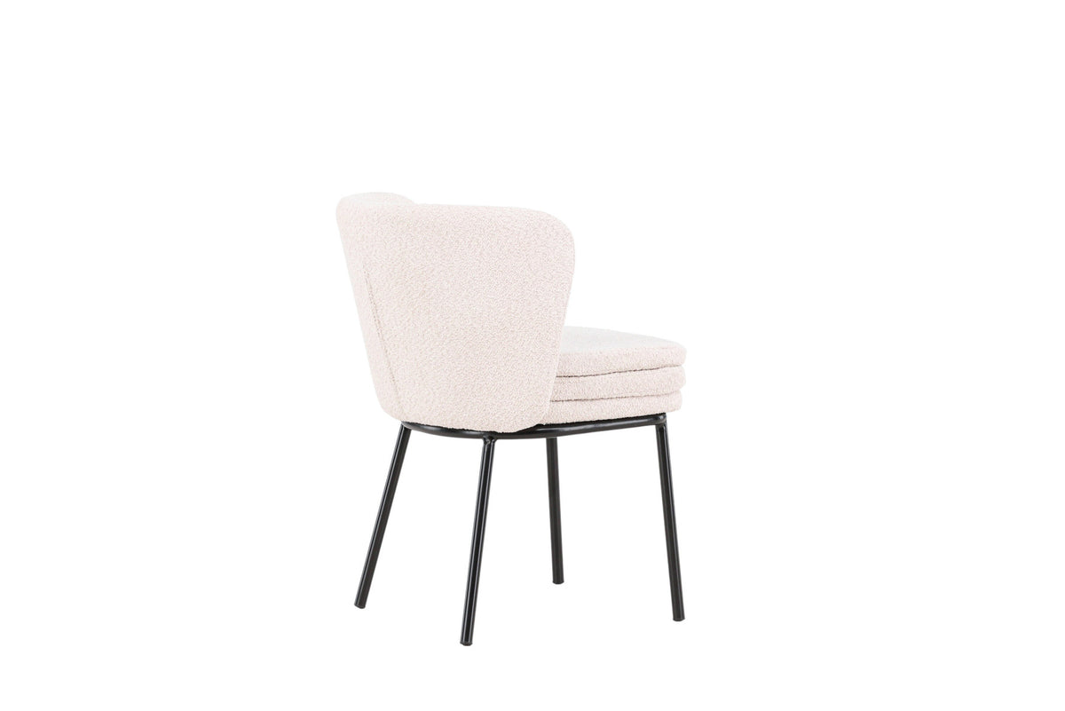 Agnes Esszimmerstuhl in Schwarz-Weiss präsentiert im Onlineshop von KAQTU Design AG. Schalenstuhl ist von Venture Home