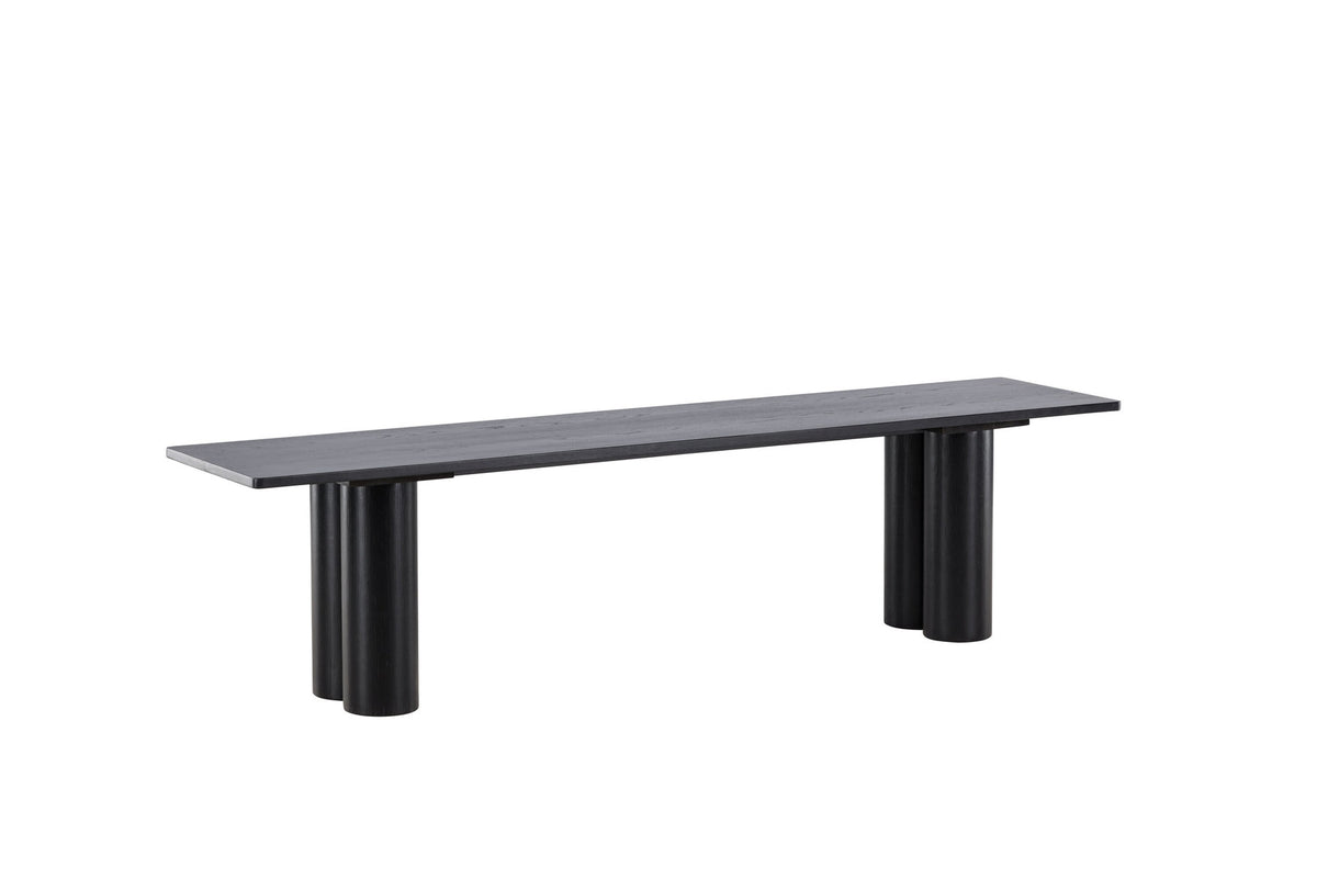 Olivia Bank in Schwarz präsentiert im Onlineshop von KAQTU Design AG. Sitzbank ist von Venture Home