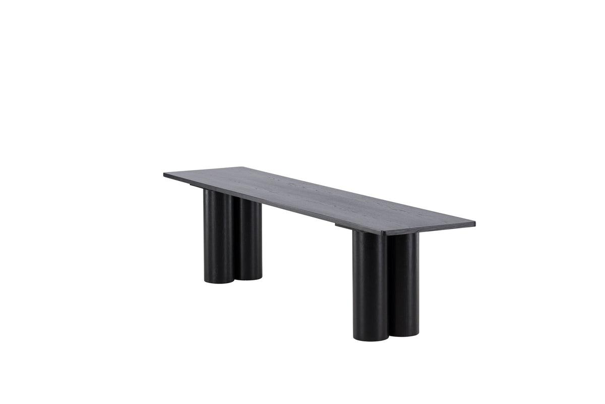 Olivia Bank in Schwarz präsentiert im Onlineshop von KAQTU Design AG. Sitzbank ist von Venture Home