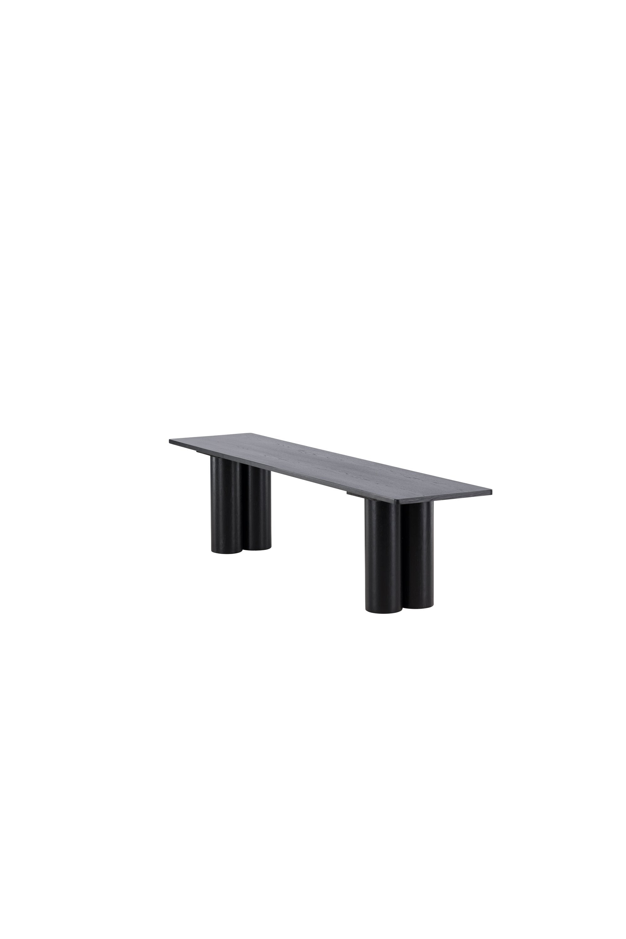 Olivia Bank in Schwarz präsentiert im Onlineshop von KAQTU Design AG. Sitzbank ist von Venture Home