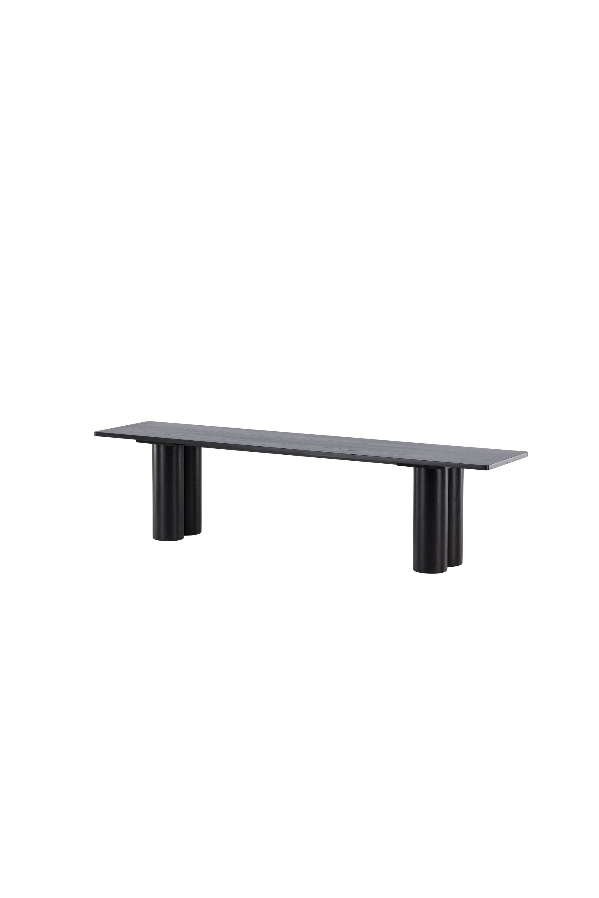 Olivia Bank in Schwarz präsentiert im Onlineshop von KAQTU Design AG. Sitzbank ist von Venture Home