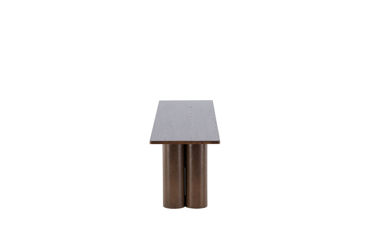 Olivia Bank in Mokka präsentiert im Onlineshop von KAQTU Design AG. Sitzbank ist von Venture Home