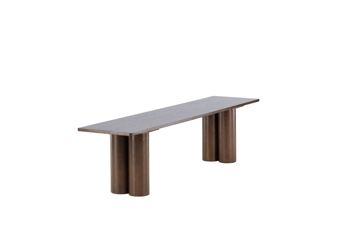 Olivia Bank in Mokka präsentiert im Onlineshop von KAQTU Design AG. Sitzbank ist von Venture Home