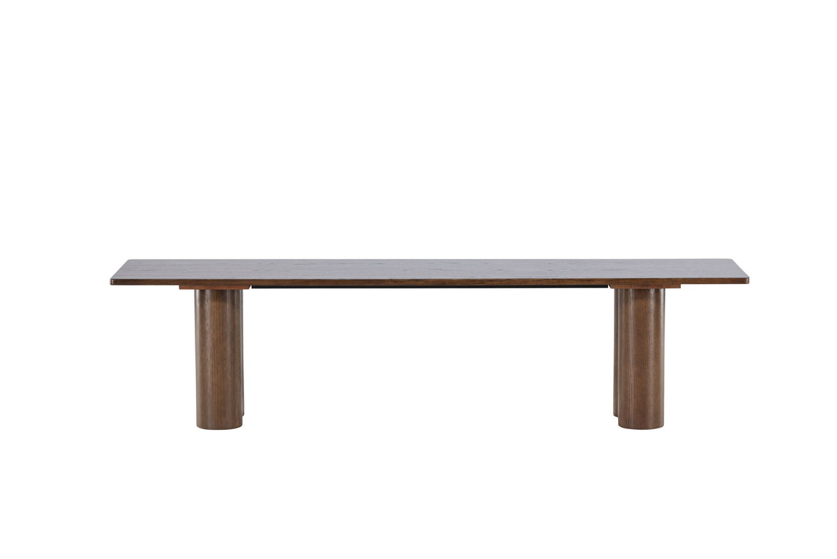 Olivia Bank in Mokka präsentiert im Onlineshop von KAQTU Design AG. Sitzbank ist von Venture Home