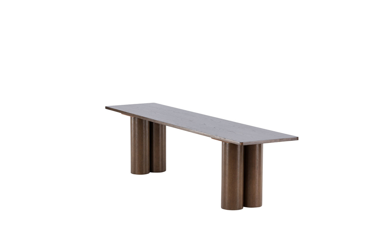 Olivia Bank in Mokka präsentiert im Onlineshop von KAQTU Design AG. Sitzbank ist von Venture Home