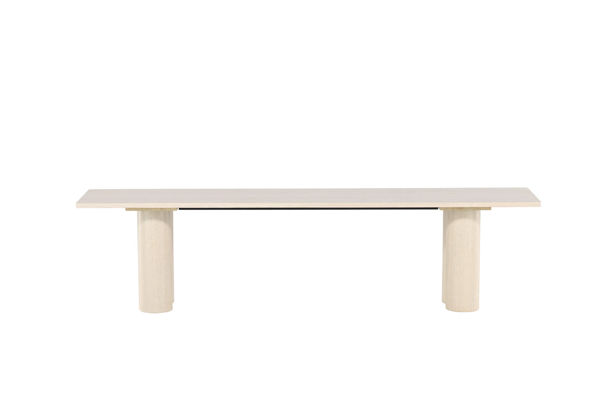Olivia Bank in Tünche präsentiert im Onlineshop von KAQTU Design AG. Sitzbank ist von Venture Home