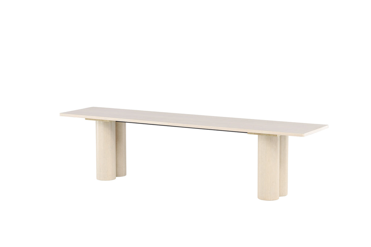 Olivia Bank in Tünche präsentiert im Onlineshop von KAQTU Design AG. Sitzbank ist von Venture Home