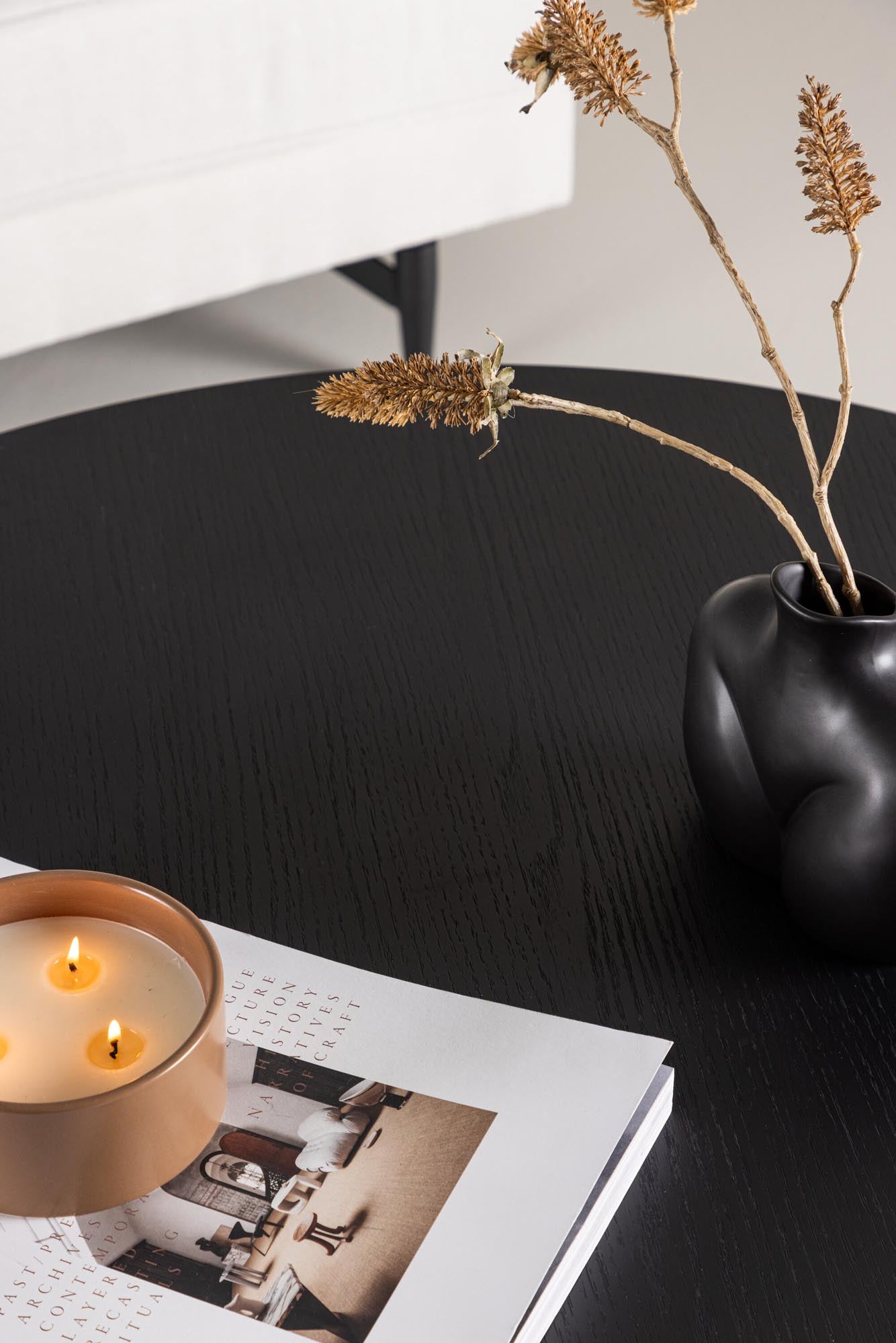 Eleganter Bootcut Sofatisch von Venture Home, 100 cm, klassisch chic.