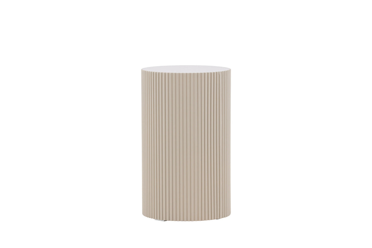 Lenox Beistelltisch in Beige präsentiert im Onlineshop von KAQTU Design AG. Beistelltisch ist von Venture Home