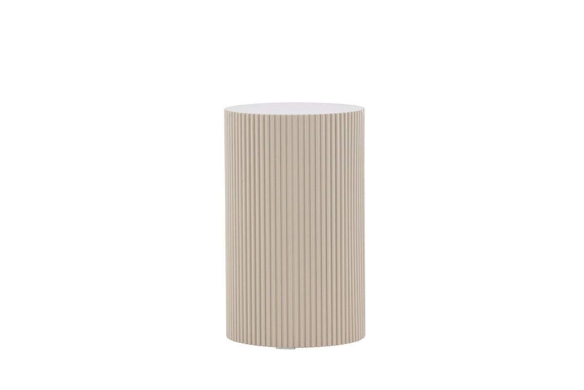 Lenox Beistelltisch in Beige präsentiert im Onlineshop von KAQTU Design AG. Beistelltisch ist von Venture Home
