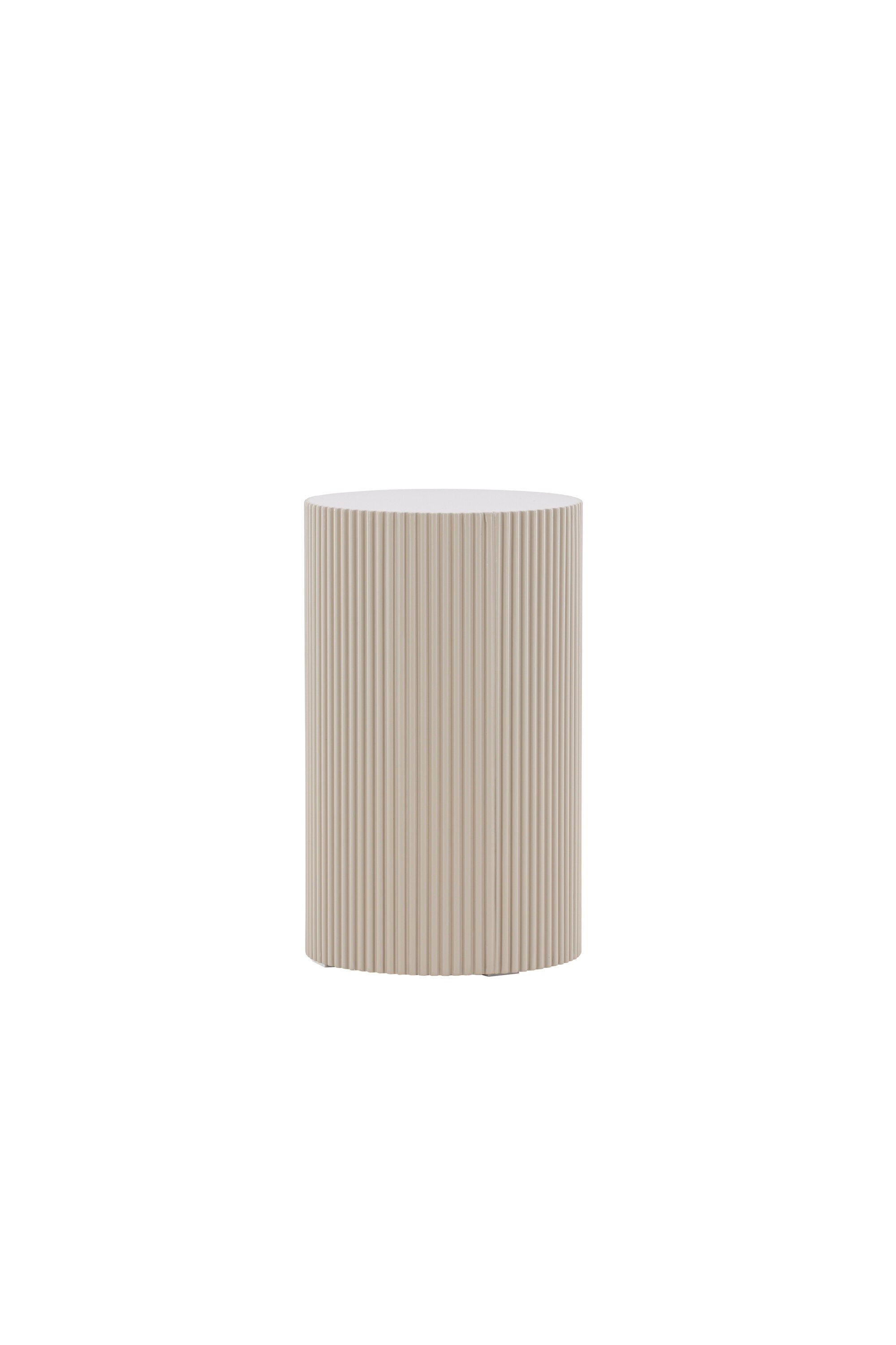 Lenox Beistelltisch in Beige präsentiert im Onlineshop von KAQTU Design AG. Beistelltisch ist von Venture Home