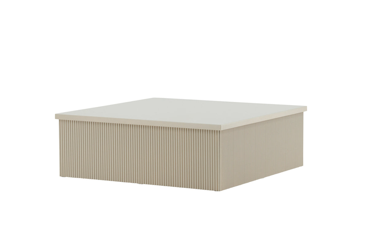 Lenox Sofatisch in Beige präsentiert im Onlineshop von KAQTU Design AG. Beistelltisch ist von Venture Home